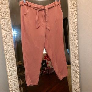 Tie Front Skinny Trouser